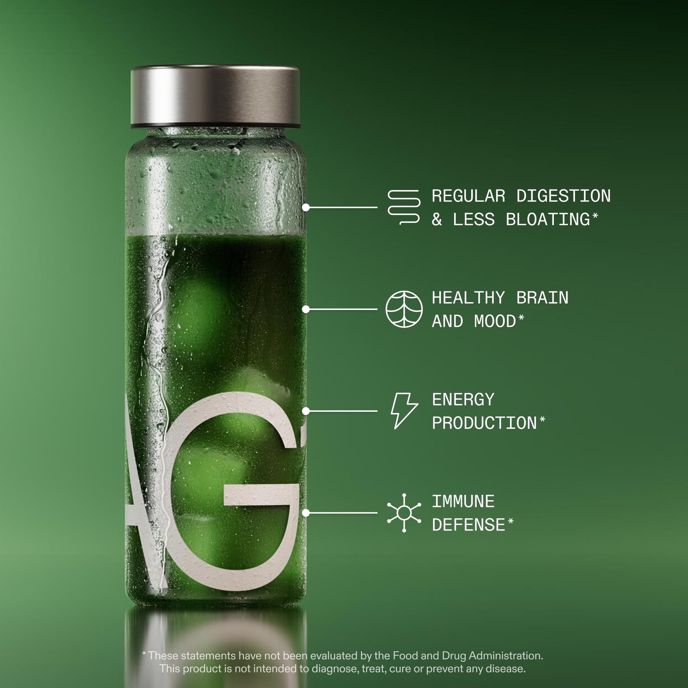 Athletic Greens AG1 Greens – Daily Multivitamin & Probiotic

