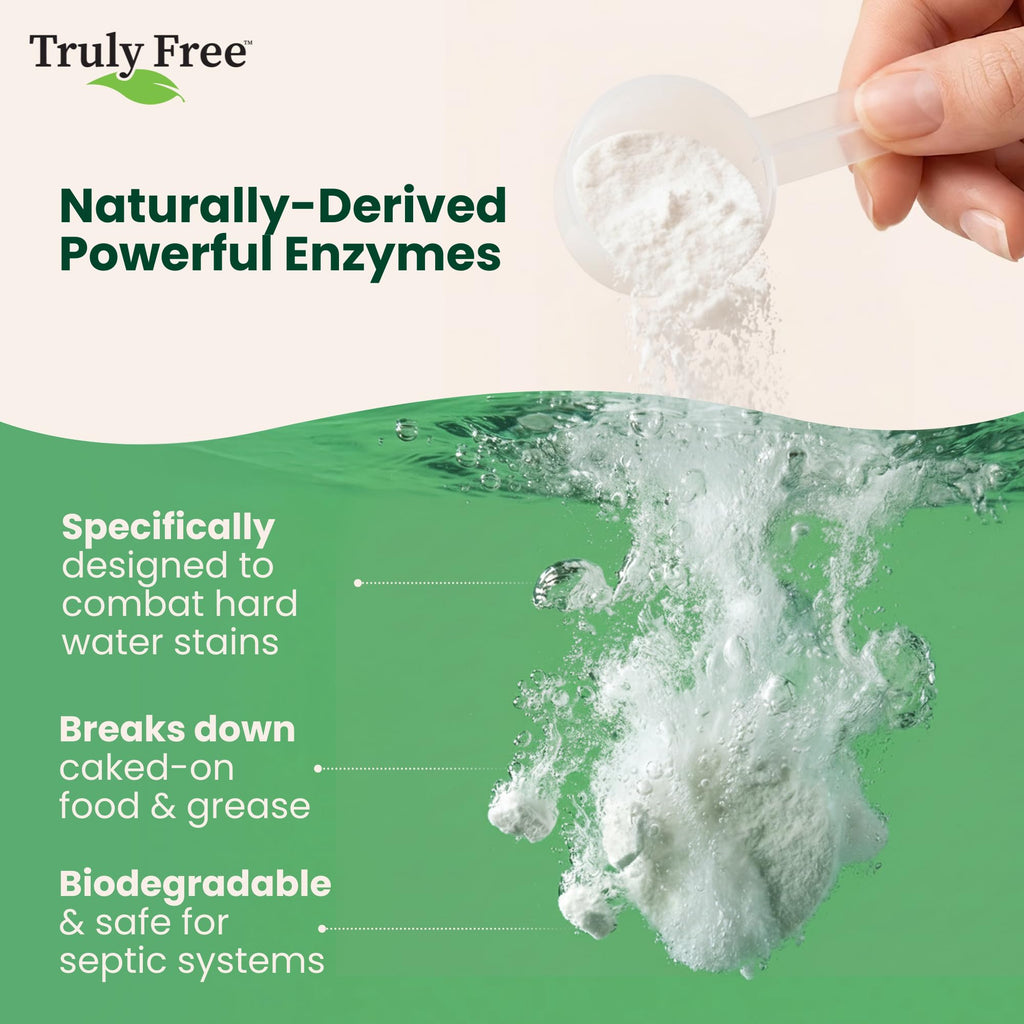 Truly Free Dishwasher Detergent Powder | Plant-Based

