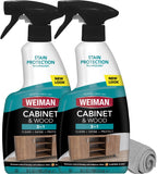 Weiman Cabinet & Wood Clean & Shine Spray for Cabinets & Furniture