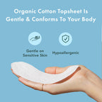 Rael Panty Liners - Organic Cotton Cover | Light Absorbency

