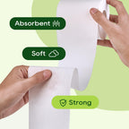 ECOLipak Bamboo Toilet Paper Gentle Plant-Based Color-Free

