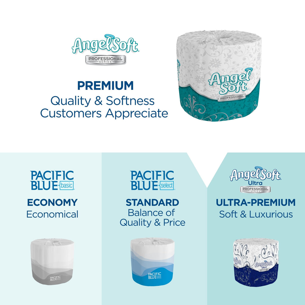 Angel Soft Professional Series 2-Ply Embossed Toilet Paper

