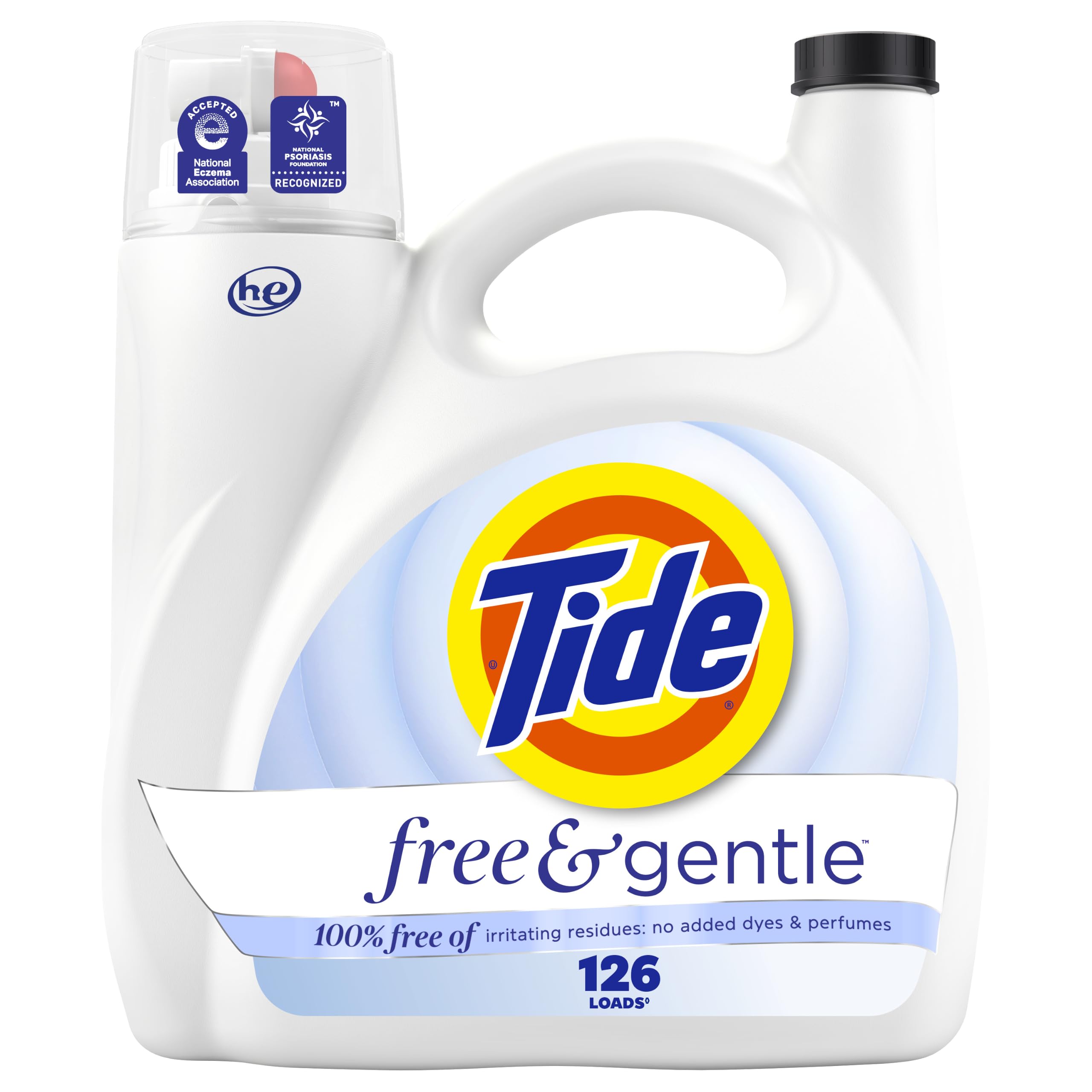 Tide Free and Gentle Liquid Laundry Detergent