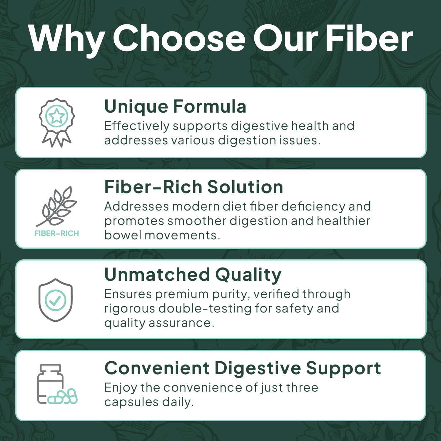 Organics Ocean Better Fiber – Daily Fiber Supplement

