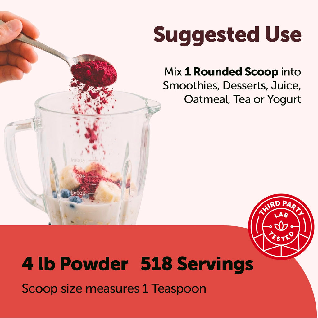 Micro Ingredients Beet Root Powder | Nitric Oxide Support

