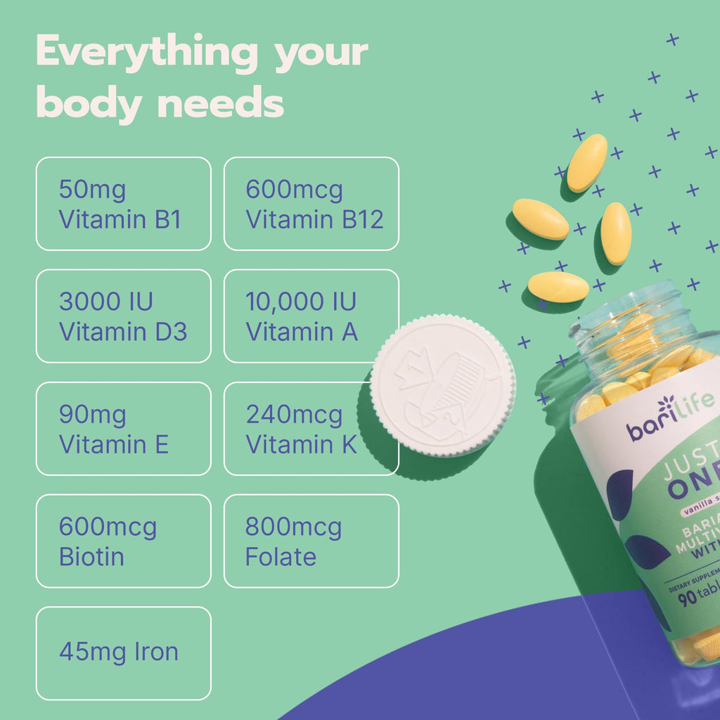Bari Life Just One Bariatric Multivitamin with Iron Capsule

