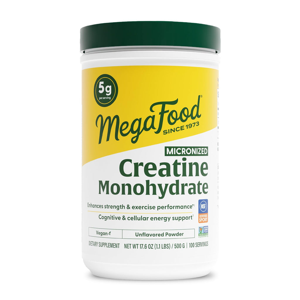 MegaFood Creatine Monohydrate Powder | Micronized

