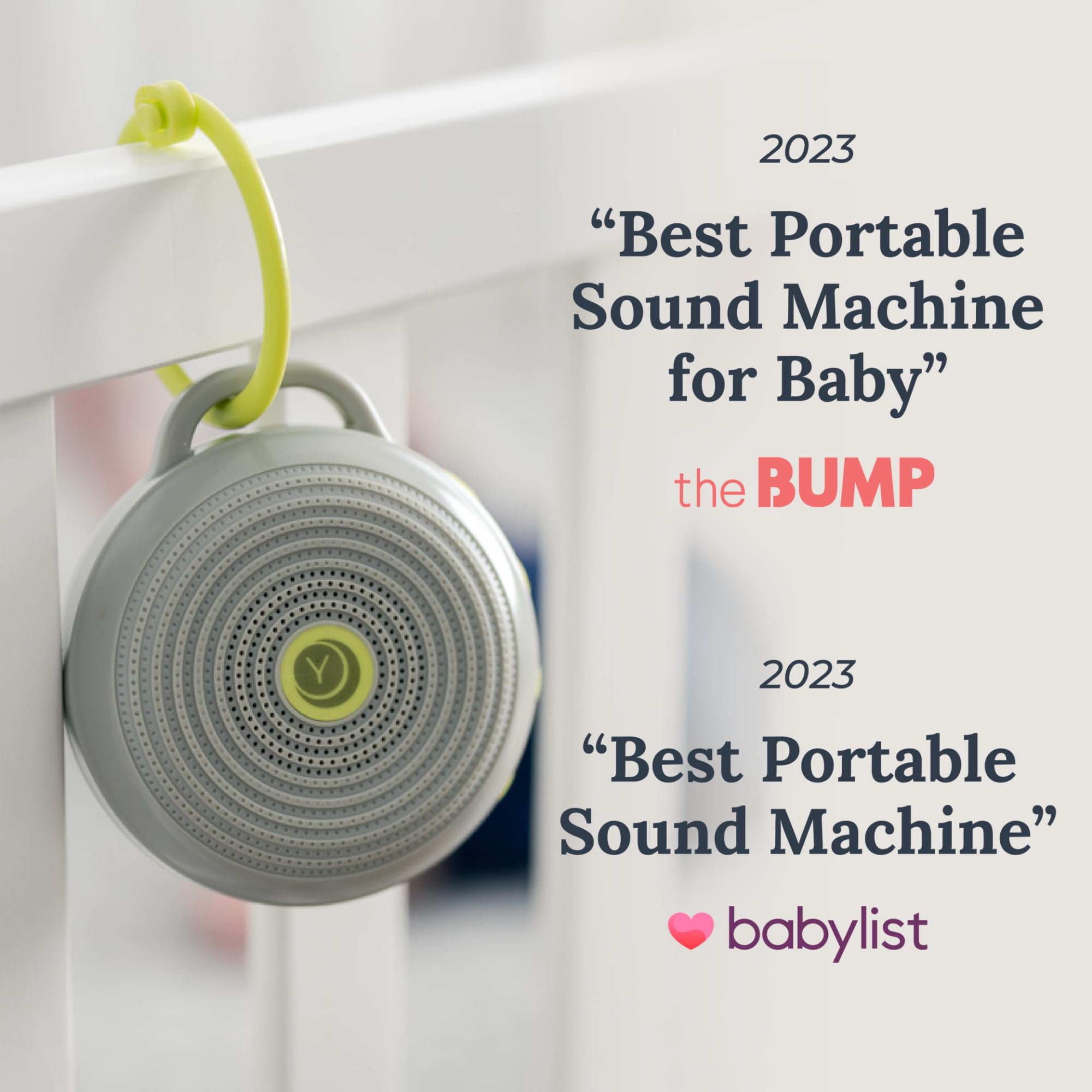 Yogasleep Hushh White Noise Sound Machine

