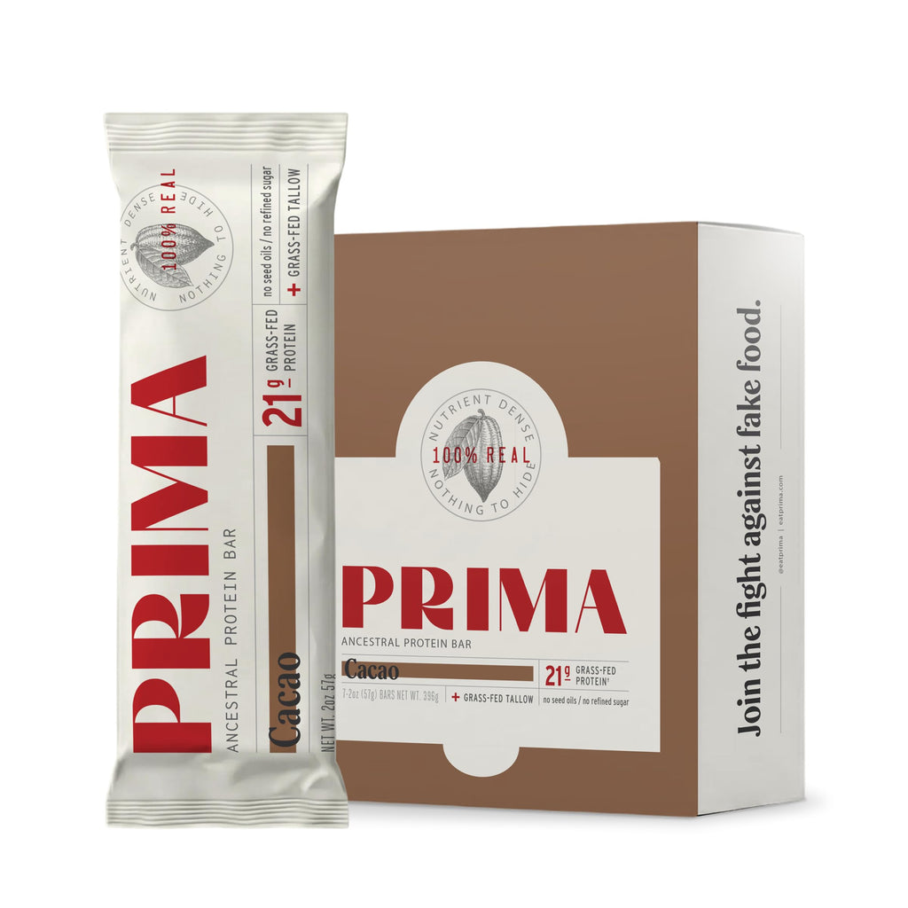 Prima Ancestral Protein Bar - Grass-Fed Whey & Collagen

