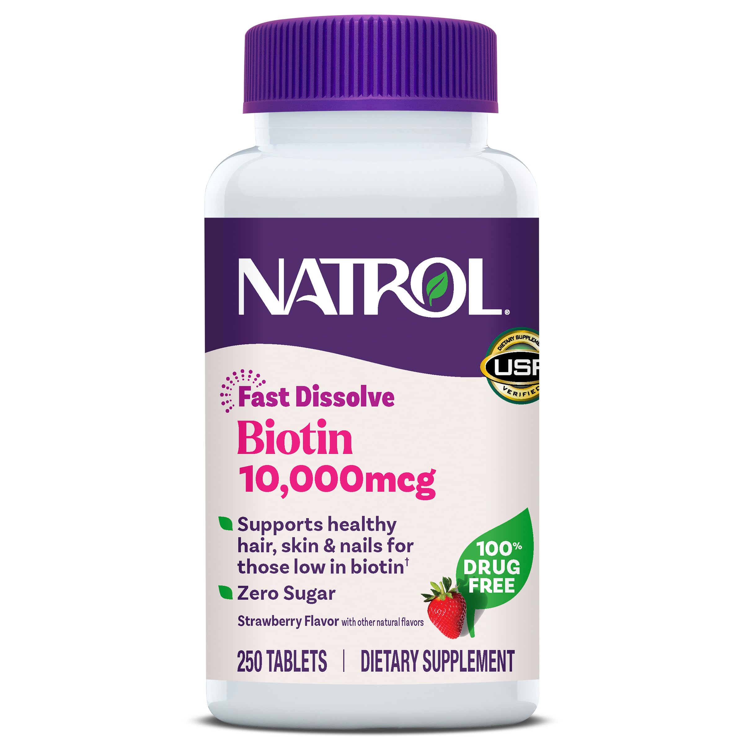 Natrol Biotin Fast Dissolve Tablets for Hair & Nails

