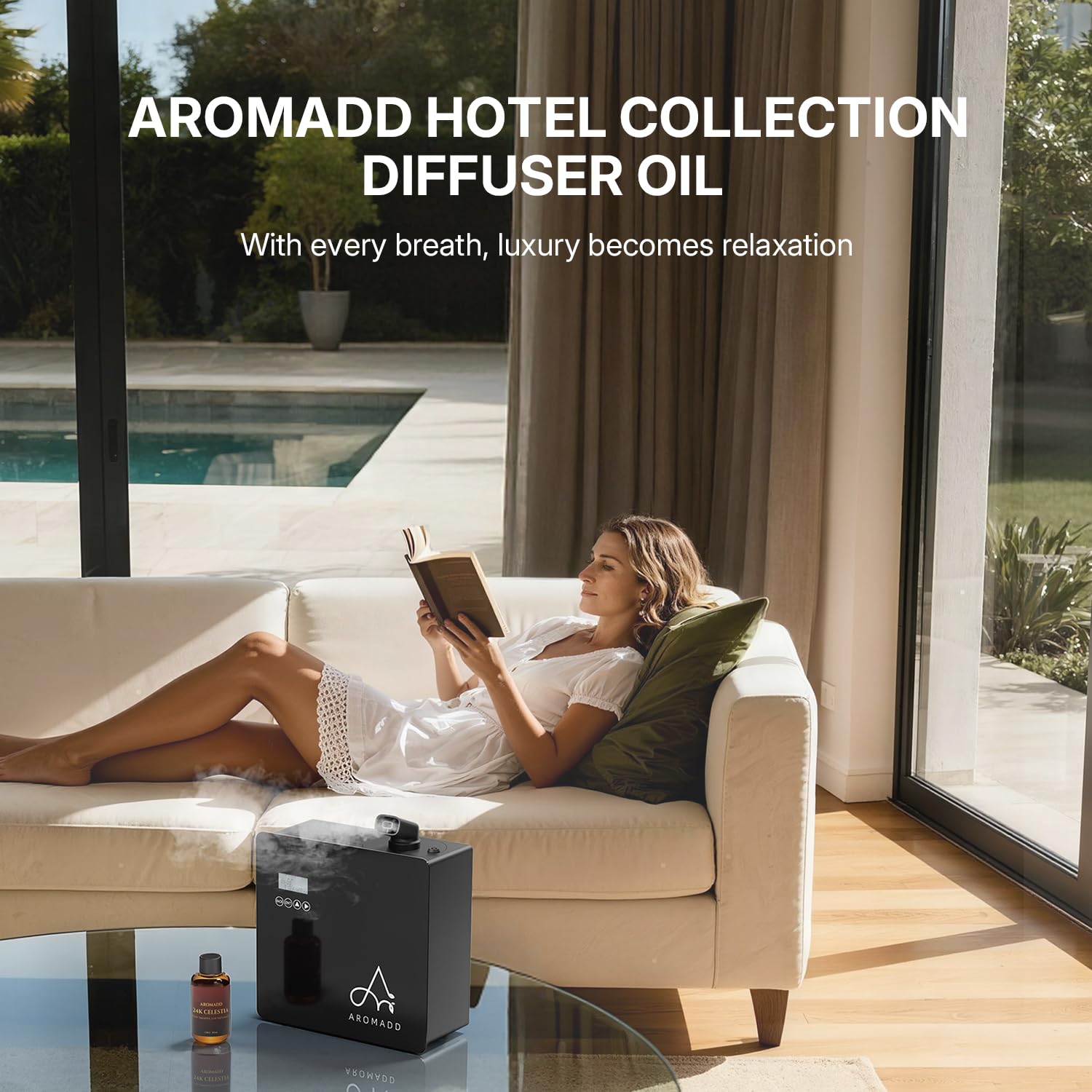 Aromadd HVAC Diffuser for Large Spaces | Waterless Diffusion

