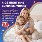 Kids Sleep Gummies Melatonin-Free with Magnesium & L-Theanine

