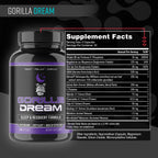 Gorilla Mind Dream Sleep Supplement - Rest & Recovery

