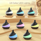 HJTHJT Essential Oil Diffuser 500ML with Remote

