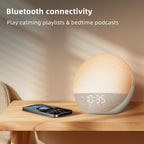 Sunrise Alarm Clock with Noise Machine and Bluetooth Speaker

