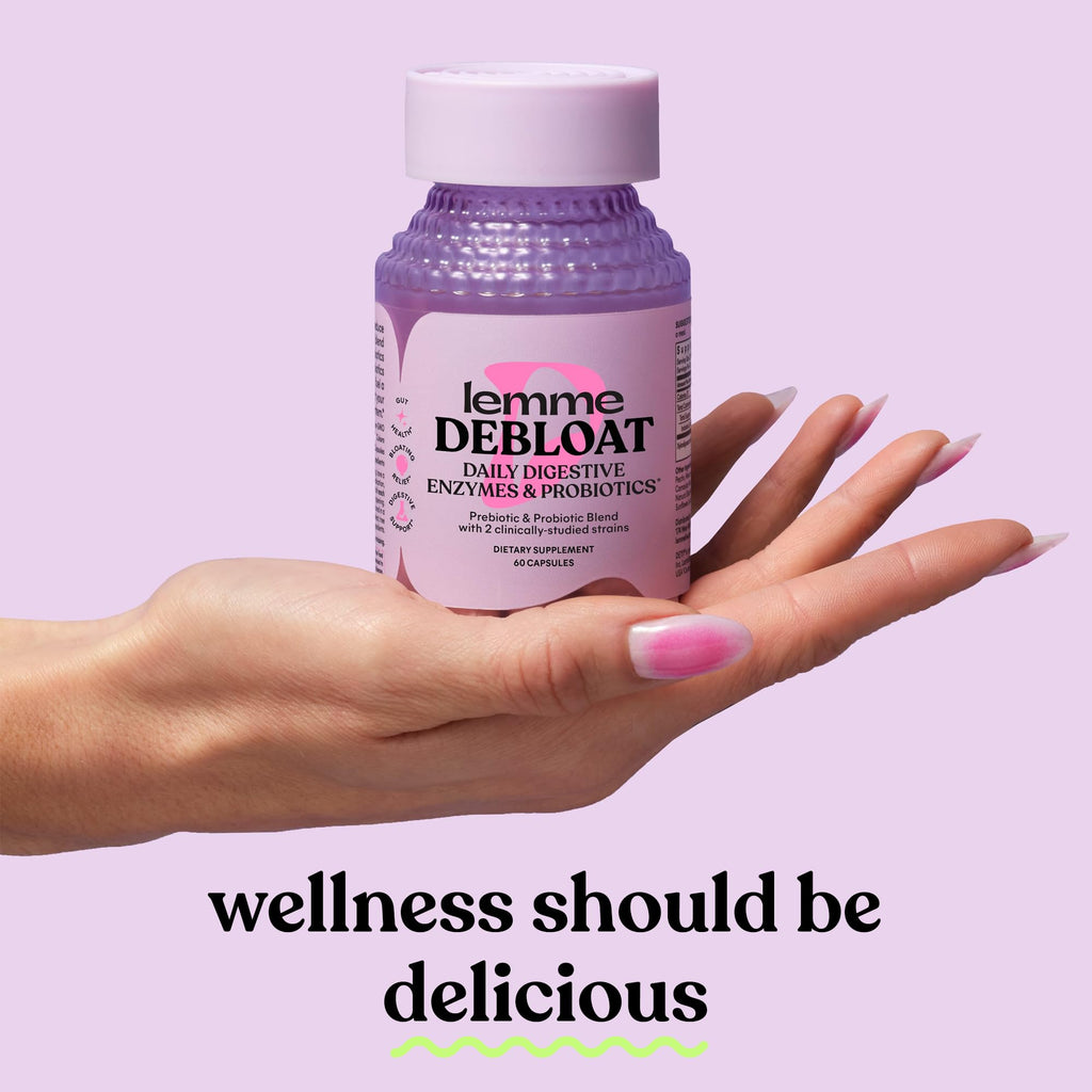 Lemme Debloat 3-in-1 Probiotic Digestive Enzymes

