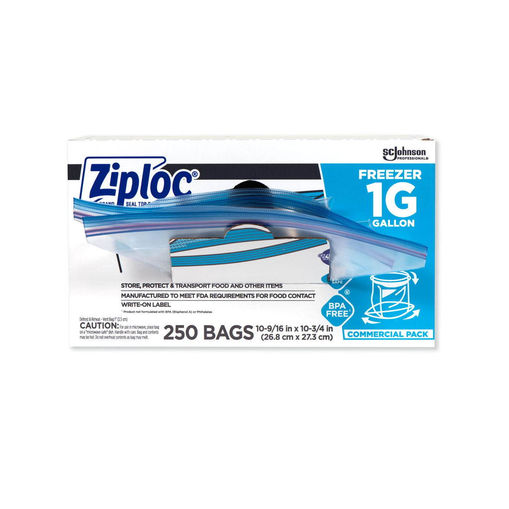 SC Johnson Professional Ziploc Gallon Freezer Bags

