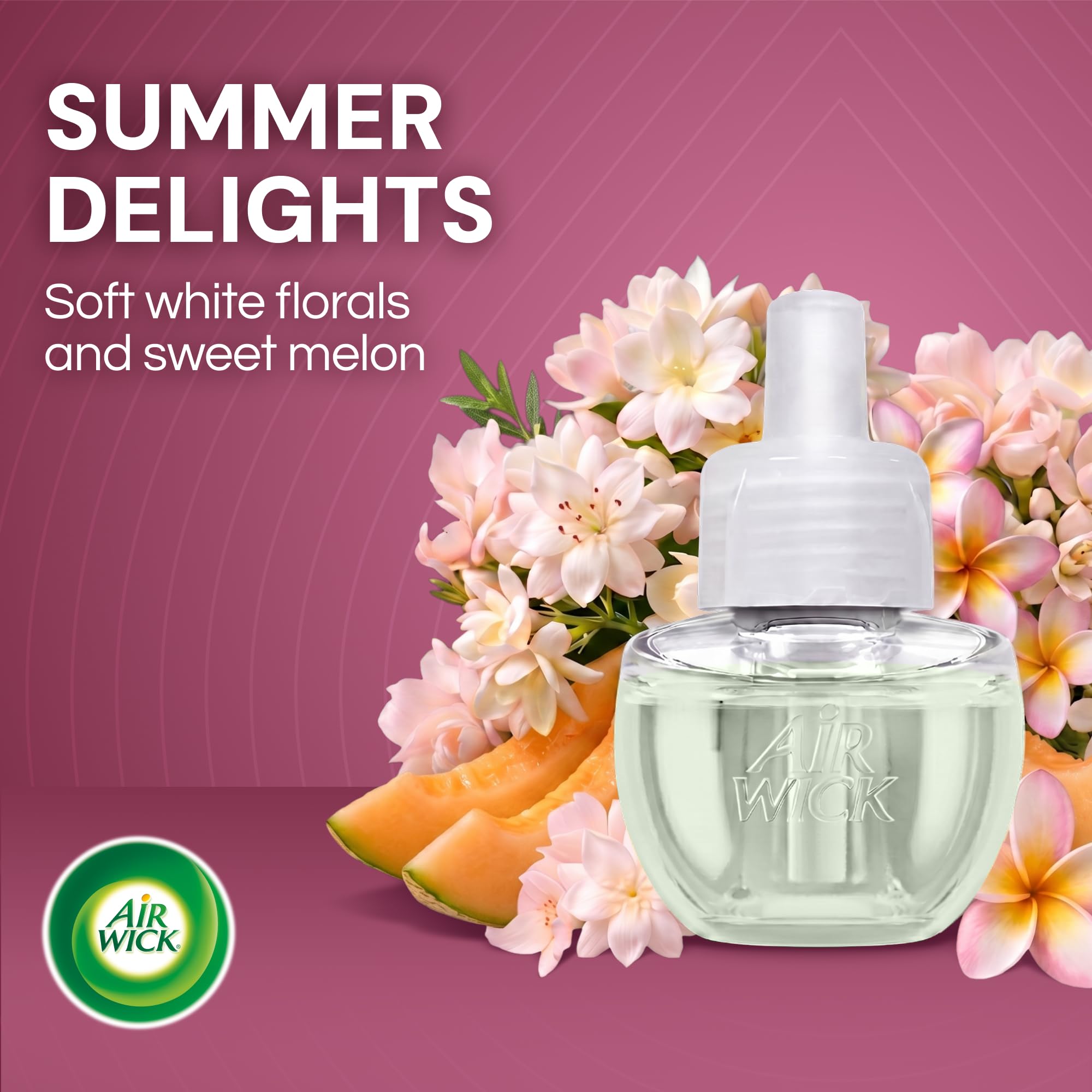 Air Wick Plug-In Scented Oil Refills Natural Essential Oils

