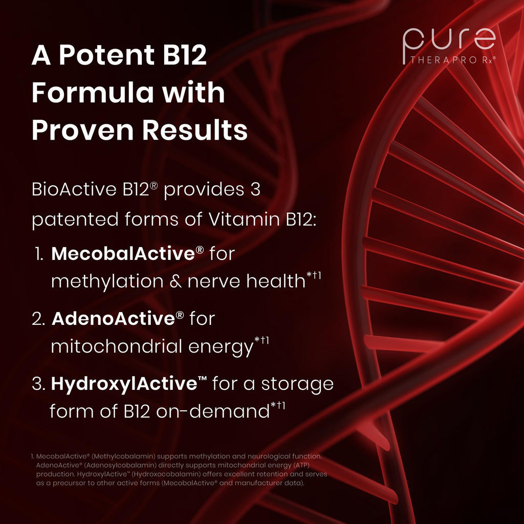 Pure Therapro Rx Vitamin B12 Supplement Multi-Form

