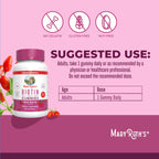MaryRuth's Organics Biotin Gummies - Sugar Free Hair Skin Nails

