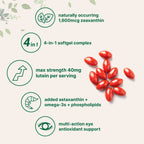 Lutein & Zeaxanthin Eye Health Softgels | Micro Ingredients


