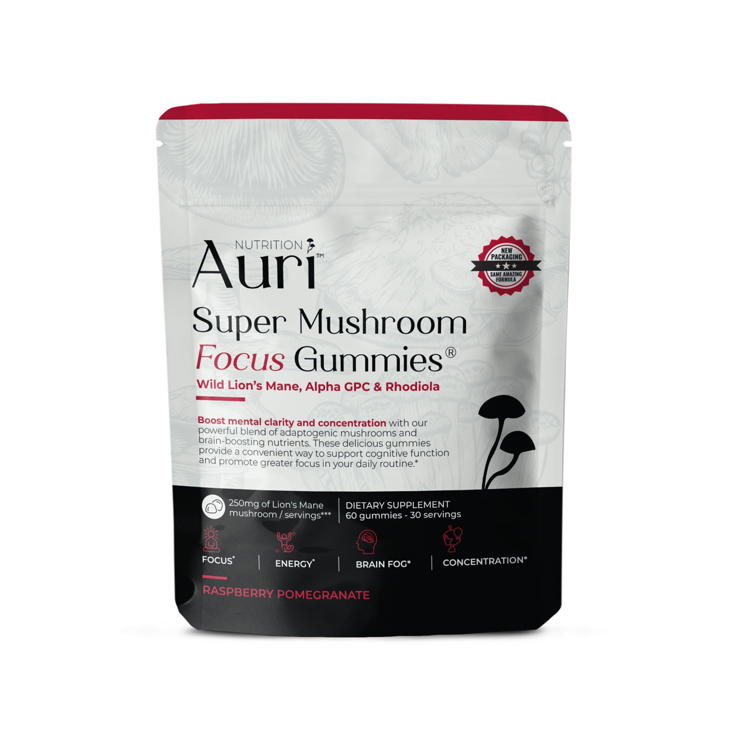 Auri Nutrition Focus Gummies - Cognitive Support

