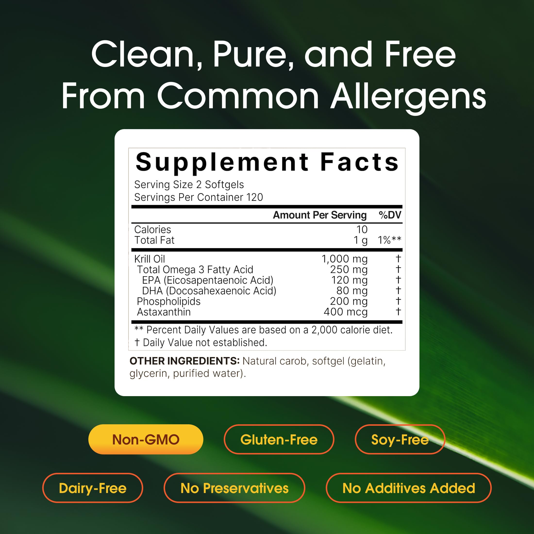 NatureBell Krill Oil Supplement | Heart Health & Immune Support

