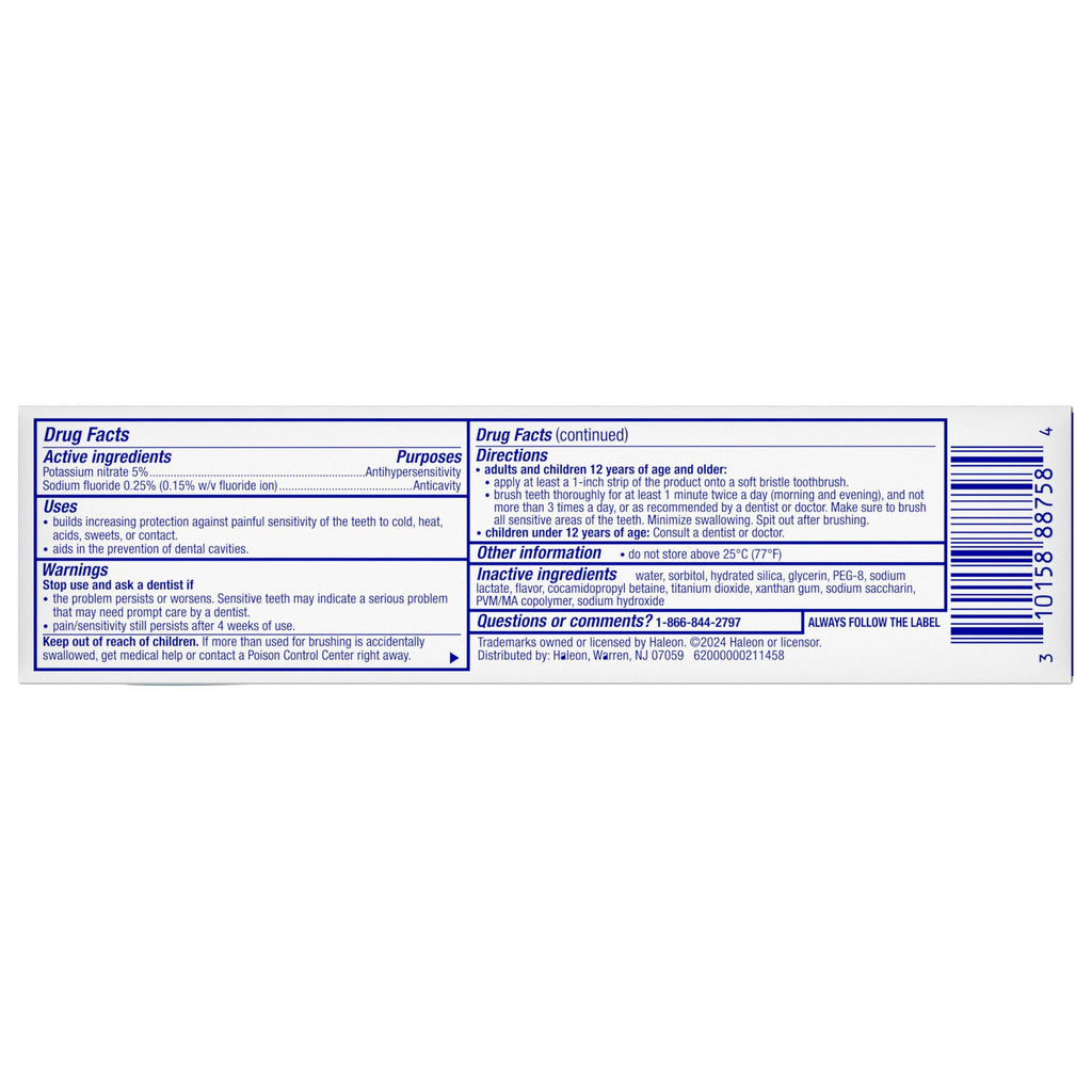 Sensodyne Pronamel Intensive Enamel Repair Toothpaste

