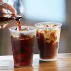 SIUQ Clear Disposable Cups - Crack-Resistant BPA-Free PP

