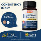 Hydrogen Water Tablets with Magnesium for Hydration

