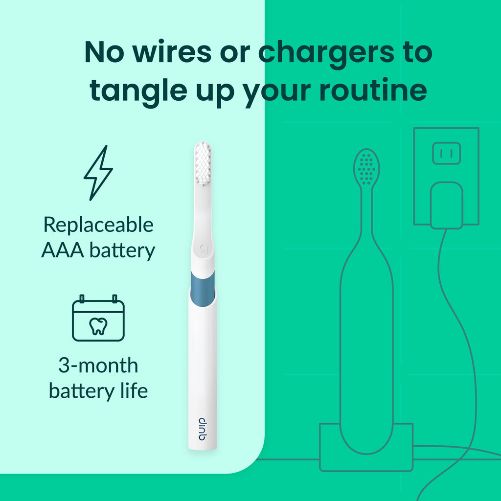 Quip Sonic Electric Toothbrush - Timer & Case

