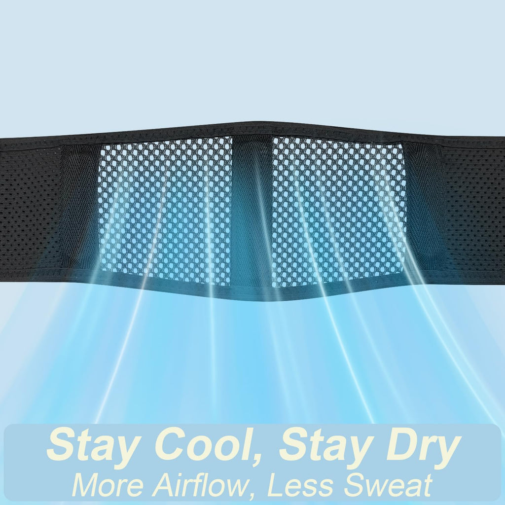cybryeh Back Brace for Lower Back Pain Relief | Adjustable

