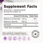 Balance Buff Magnesium Glycinate Supplement

