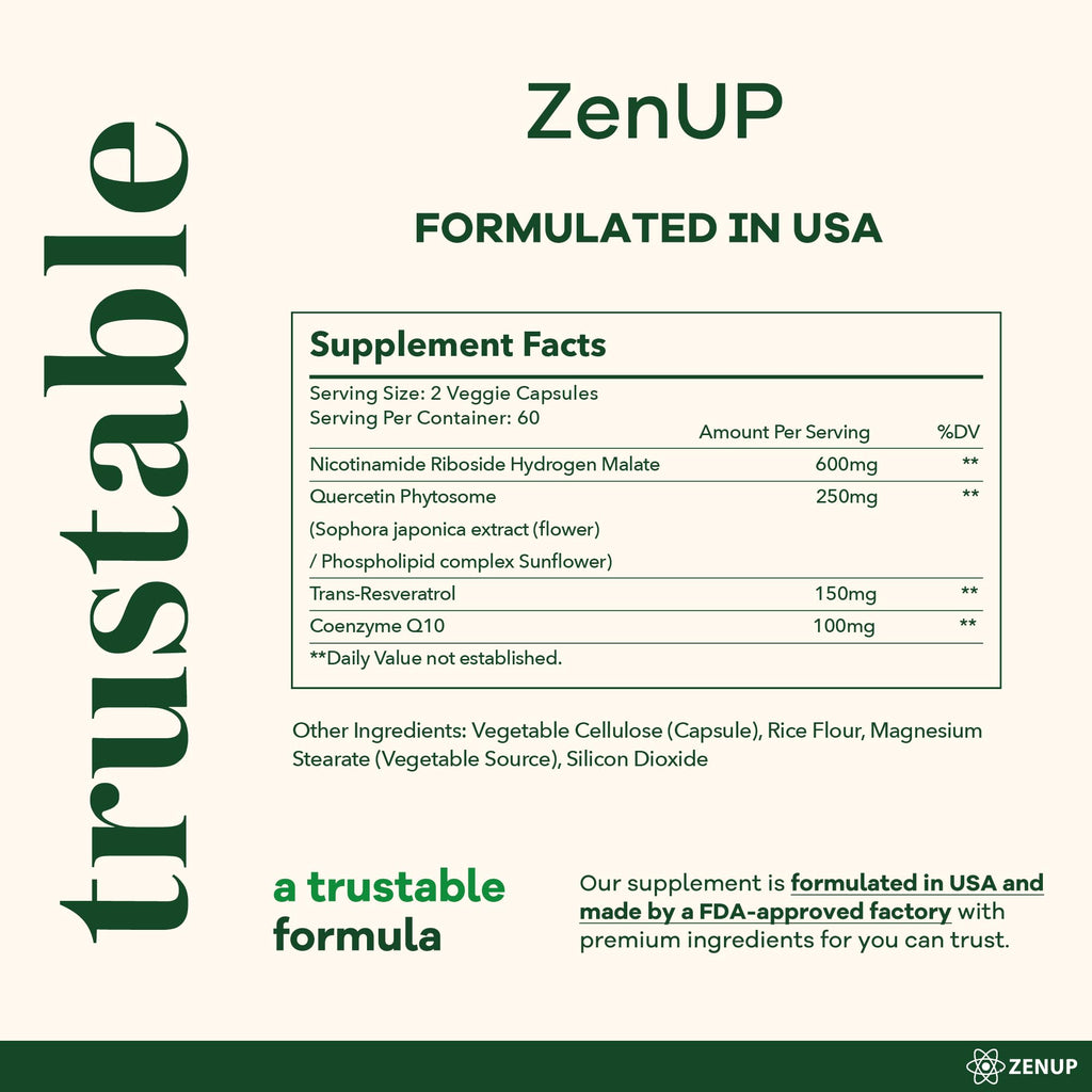 NAD+ Liposomal NR Supplement for Focus

