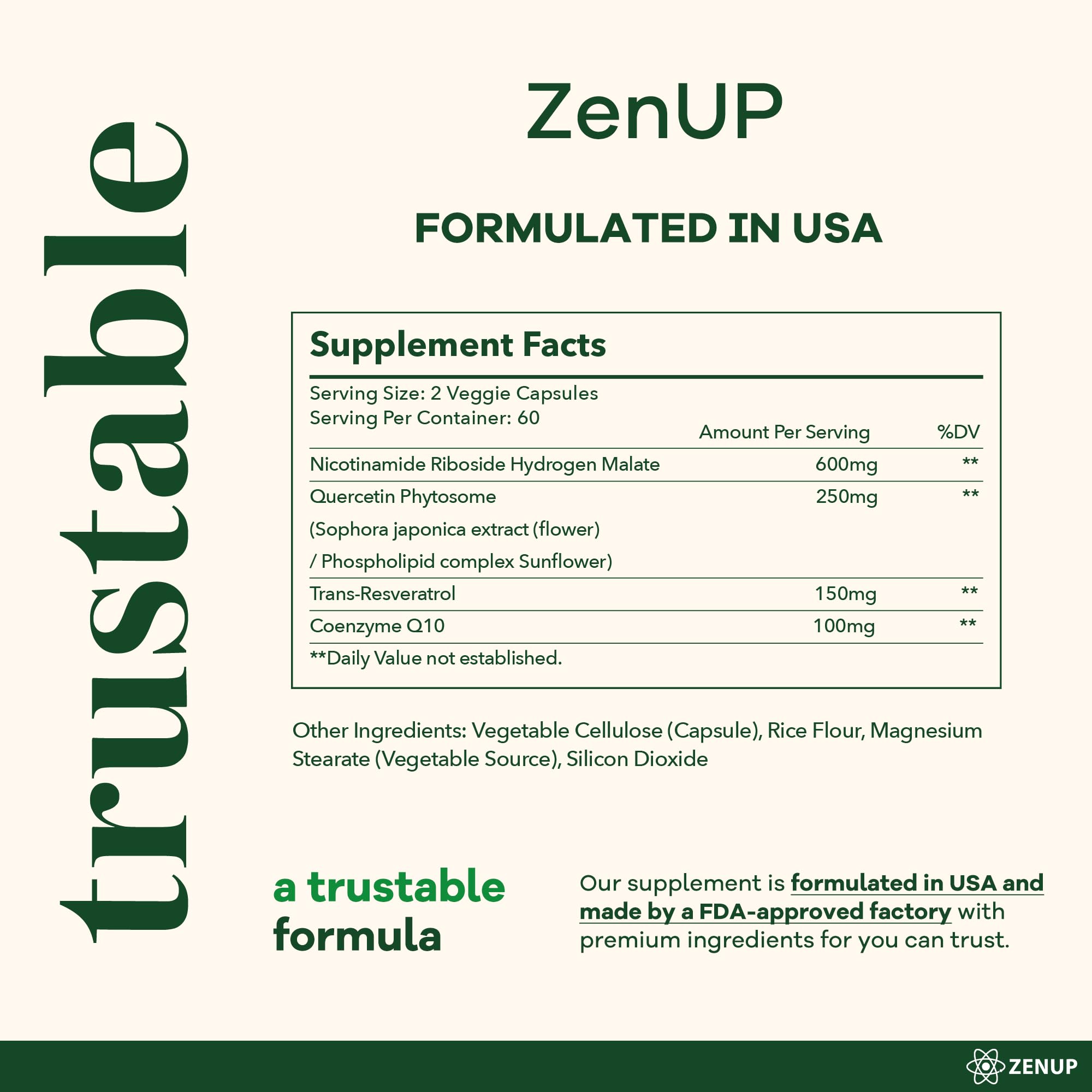NAD+ Liposomal NR Supplement for Focus

