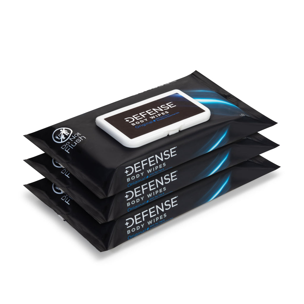 Defense Soap All Natural Tea Tree Body Wipes

