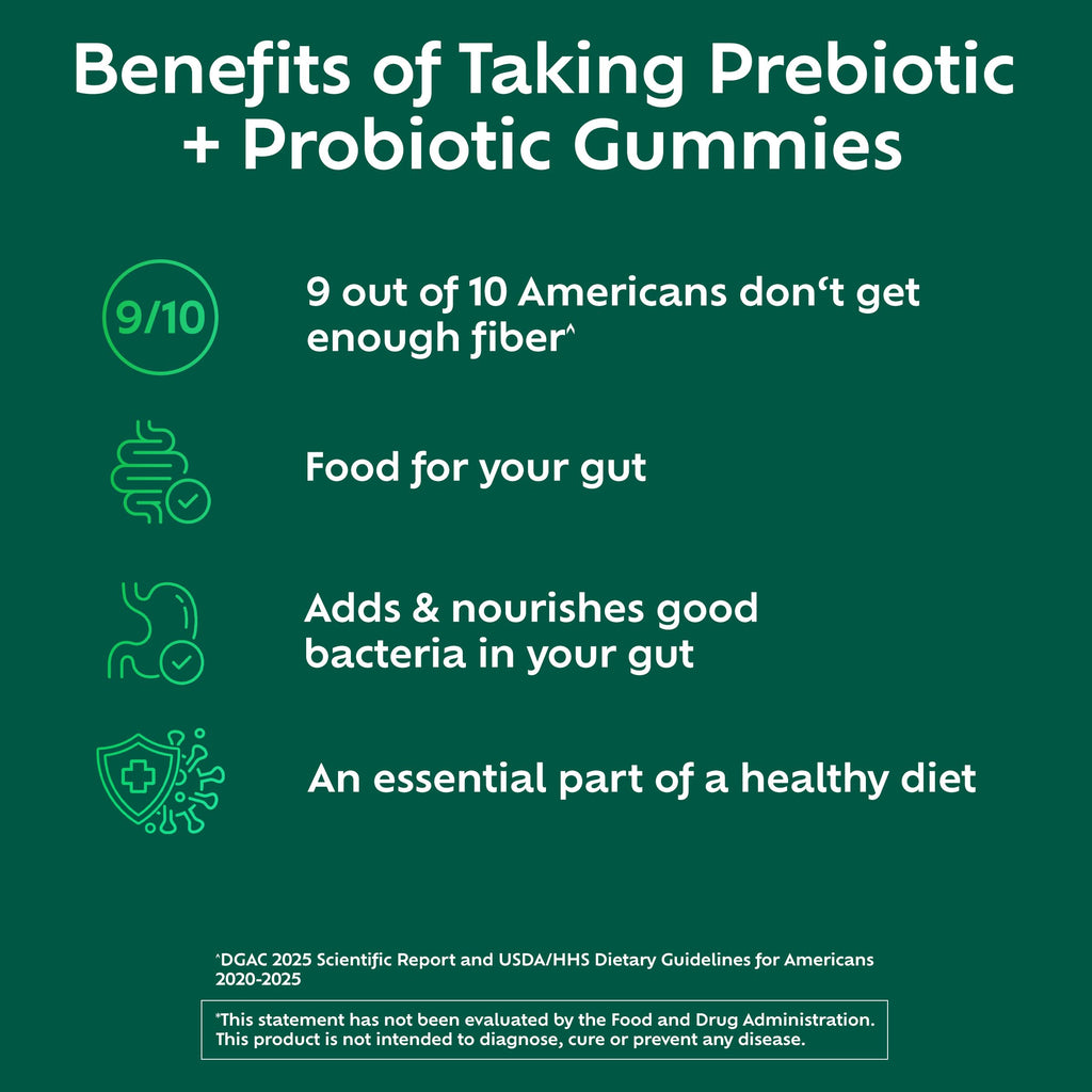 Benefiber Prebiotic Fiber Gummies with Probiotics

