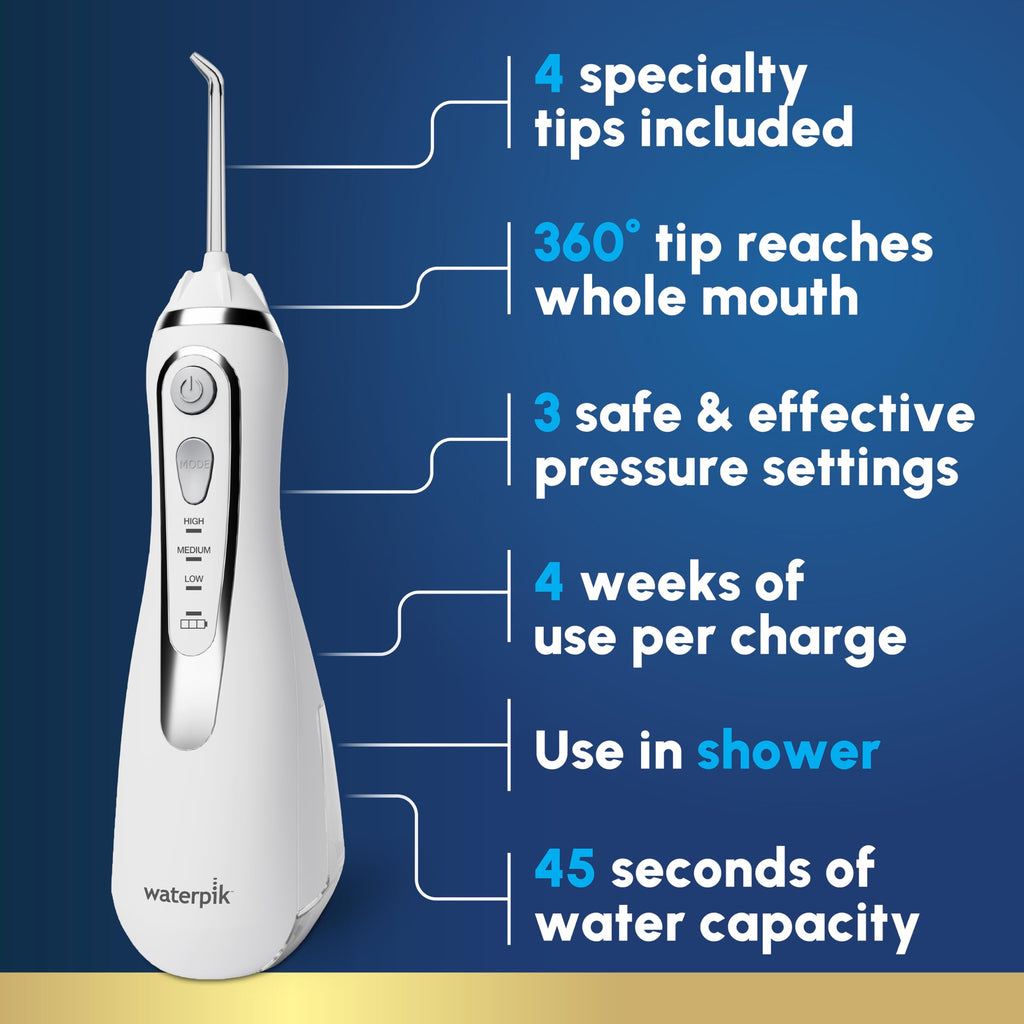Waterpik Cordless Advanced 2.0 Water Flosser | ADA Accepted


