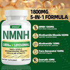 NMNH NMN Supplement with Liposomal Resveratrol & NR

