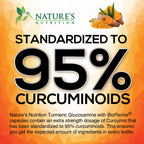 Turmeric Curcumin Capsules with Glucosamine, Ginger & MSM

