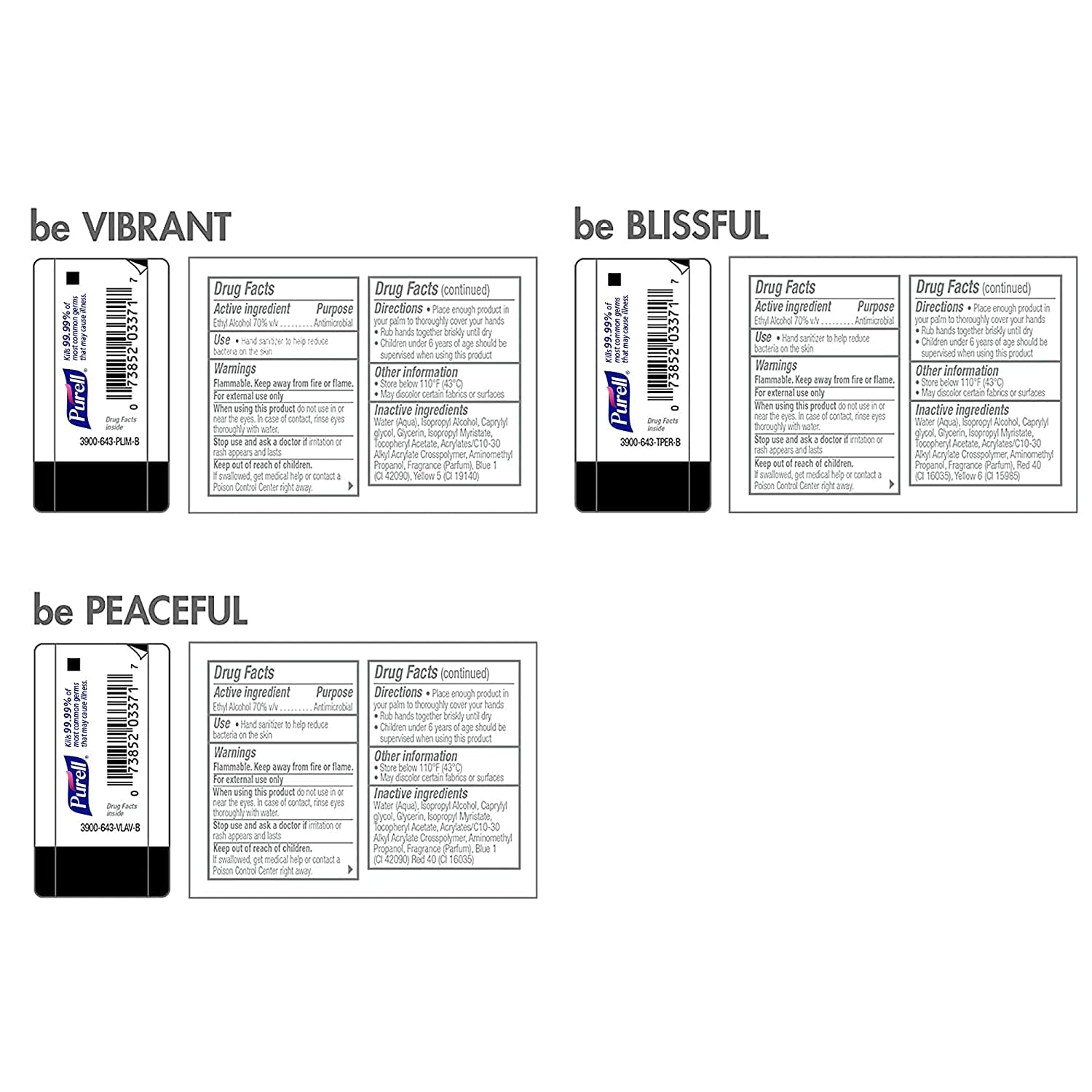 PURELL Advanced Hand Sanitizer Gel with Essential Oils

