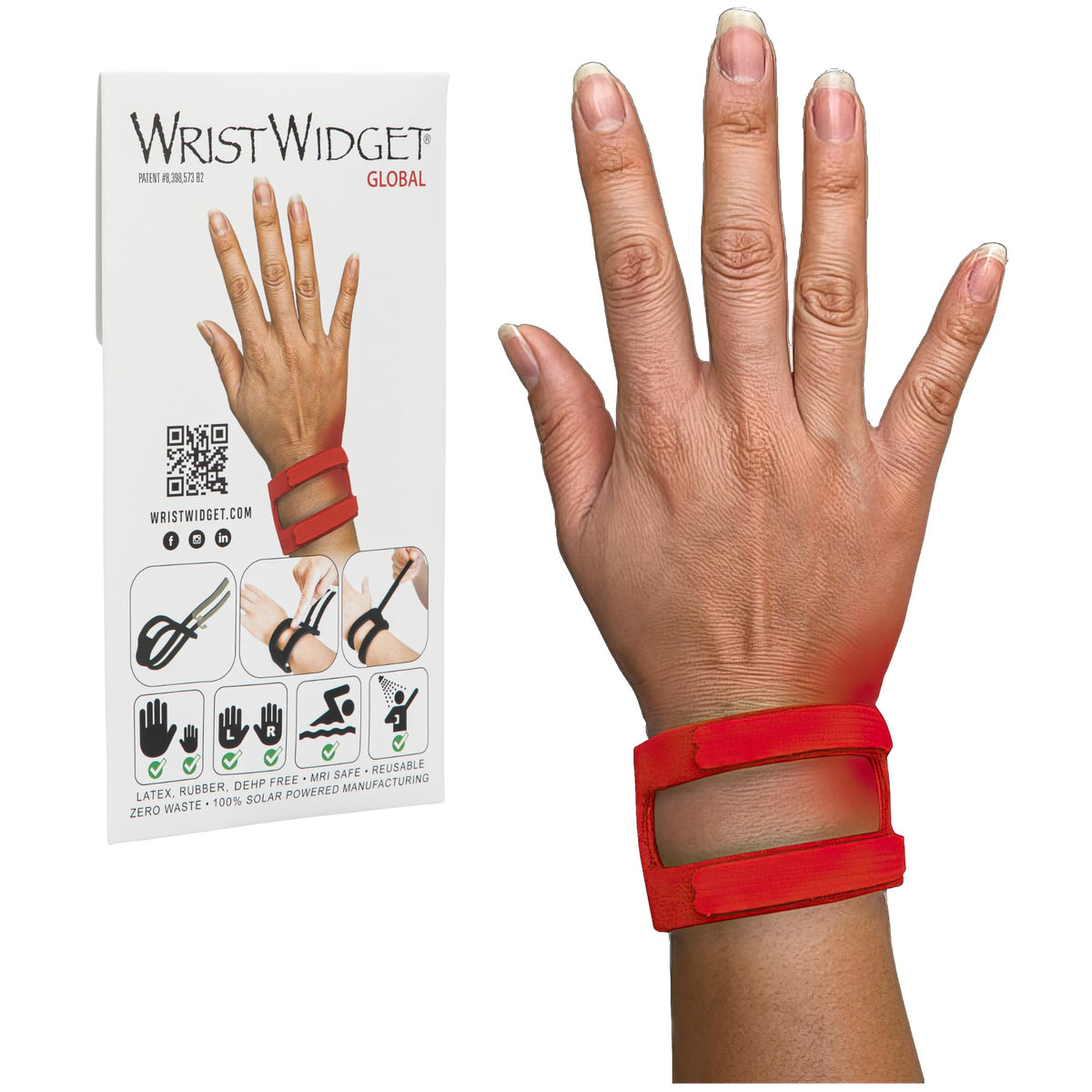 WristWidget Wrist Brace for TFCC Tears - Water Safe