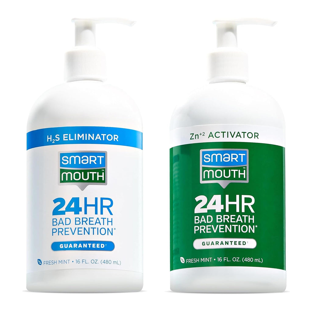 SmartMouth Zinc Activated Mouthwash for Fresh Breath

