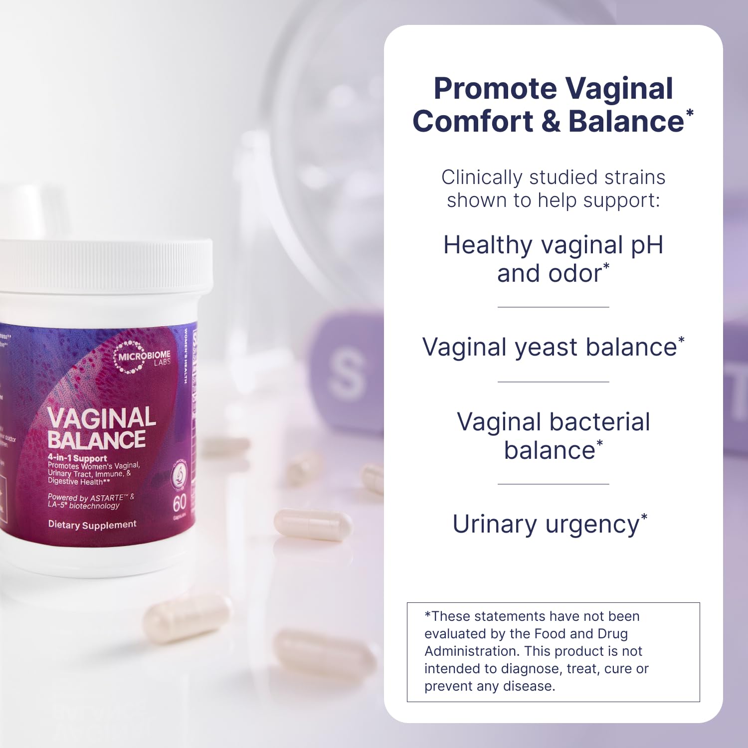 Vaginal Balance Probiotics by Microbiome Labs

