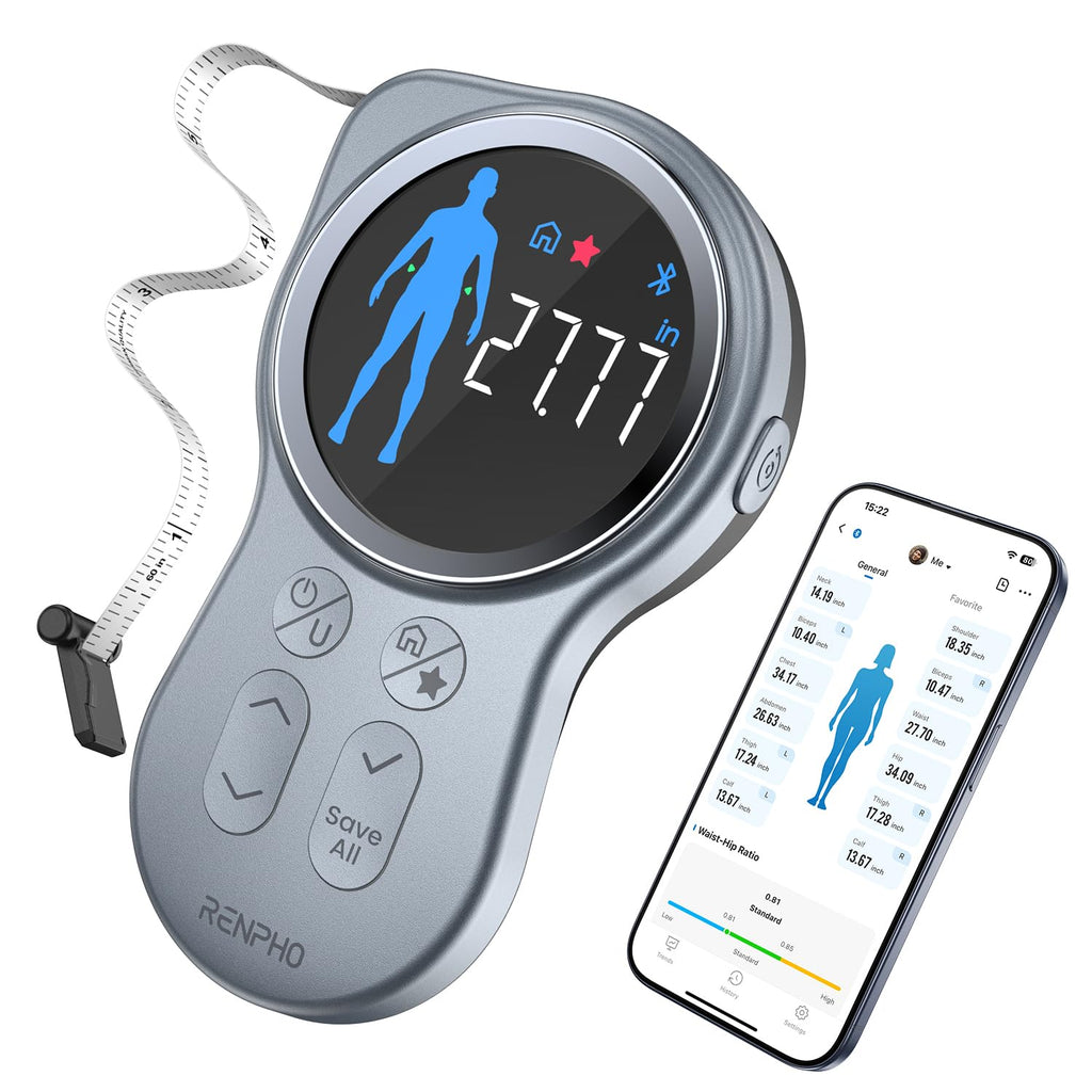 RENPHO Smart Tape Measure with Bluetooth App

