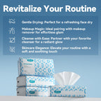 Winner Soft Face Towels - Unscented Pure Cotton Towelettes

