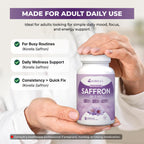 KORELLA Saffron Supplement 88.5 mg | Pure Saffron Extract

