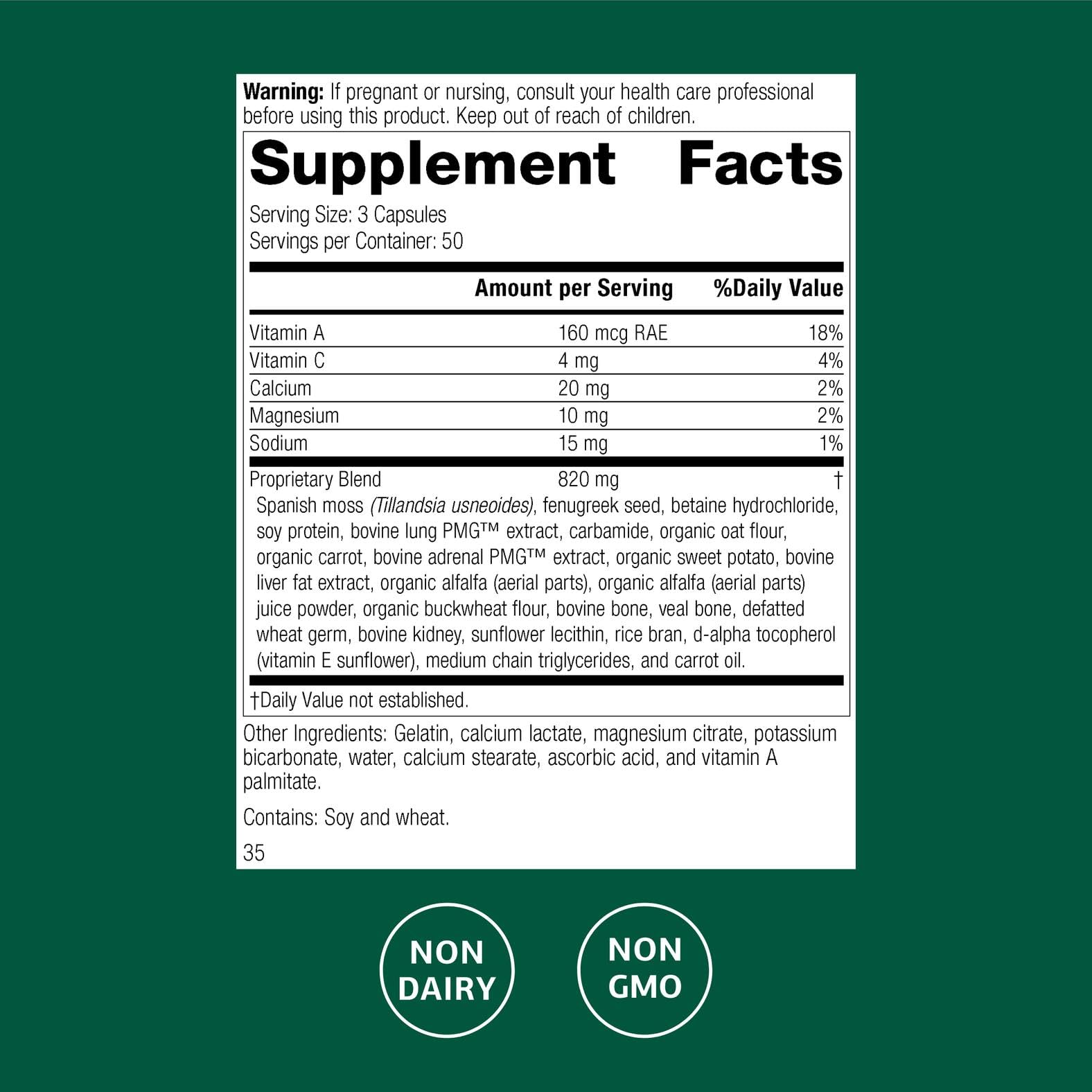 Allerplex Lung Health Support Supplement | Standard Process

