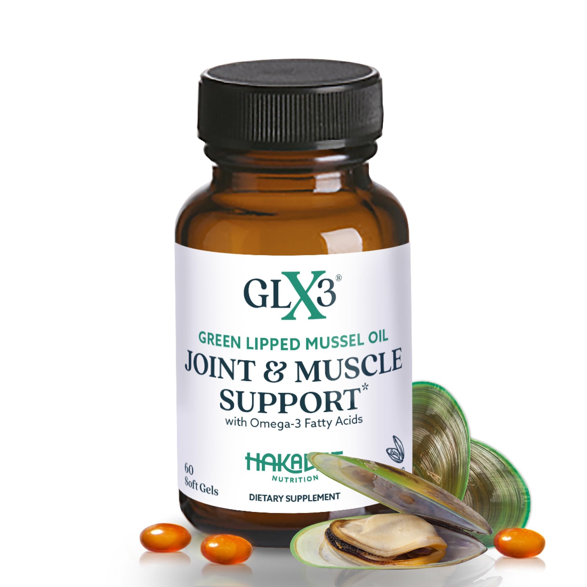 Haka Life GLX3 Green Lipped Mussel Oil Capsules for Joints

