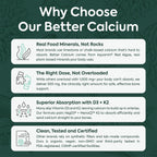 Calcium by Organics Ocean: Organic Red Algae with D3 & K2

